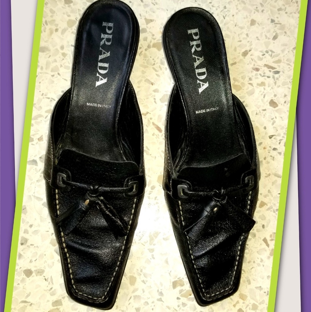 ⭐️Prada mules⭐️